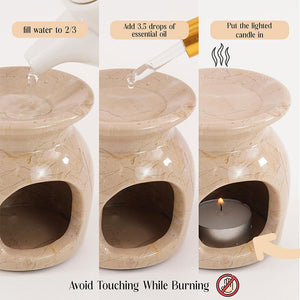 oil burner, candle wax warmer, home fragrance