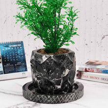 Load image into Gallery viewer, planter, indoor planter, marble planter
