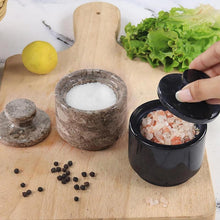 Load image into Gallery viewer, salt and pepper, salt cellar.
