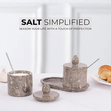 Load image into Gallery viewer, salt cellar, salt container, salt and pepper
