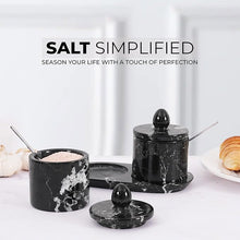 Load image into Gallery viewer, salt cellar, salt container, salt and pepper
