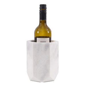 Octagon Marble Champagne Wine Chiller