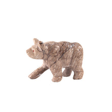 Load image into Gallery viewer, marble animal sculptures , bear statue
