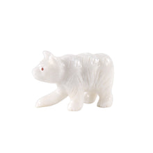 Load image into Gallery viewer, marble animal sculptures , bear statue
