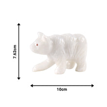 Load image into Gallery viewer, marble animal sculptures , bear statue
