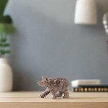 Load image into Gallery viewer, marble animal sculptures , bear statue
