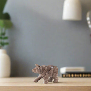 marble animal sculptures , bear statue