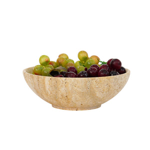 Travertine Fruit Bowl Without Stand